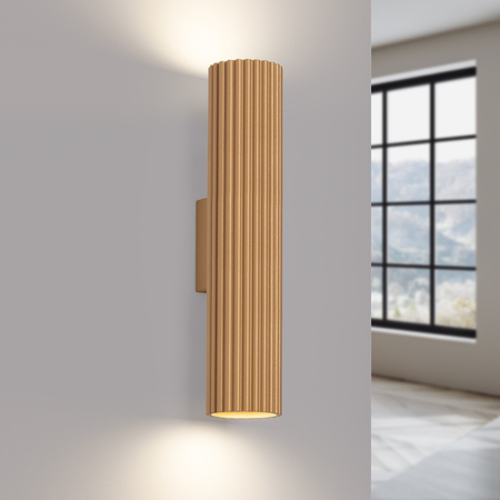 Sollux Lighting Kinkiet KARBON 30 złoty SL.1558
