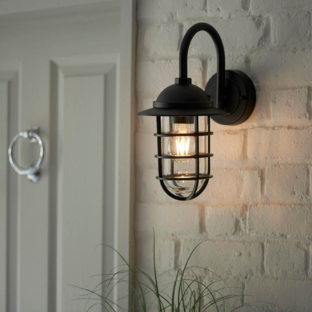Kinkiet zewnętrzny Endon Lighting Port 96907 czarny