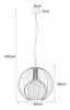 Lampa wisząca TORI Kaja K-3405 BIAŁY 