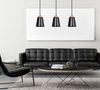 Lampa wisząca BOLERO 3 BLACK Emibig 442/3 czarny
