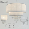 Lampa wisząca IdealLux 165011 Opera SP10 Bianco