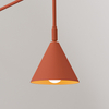 Sollux Lighting Kinkiet NOX ochra czerwona SL.1701