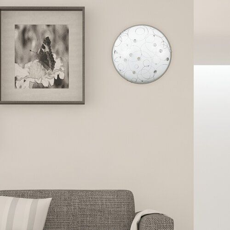 Lampa sufitowa Rabalux Jolly 1862 biały wzorzysty