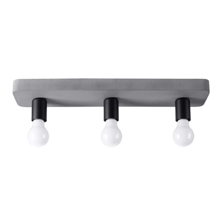 Sollux Lighting Plafon TELESTO biały/ciemny brąz SL.1392