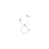 Lampa wisząca Luces Exclusivas CARENSO LE45407 czarny