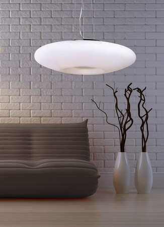 Lampa wisząca PIRES 70 WHITE Azzardo AZ0279 biały