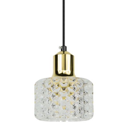 Milagro Lampa wisząca LUMI 1xG9 ML9747 CZARNY + ZŁOTY