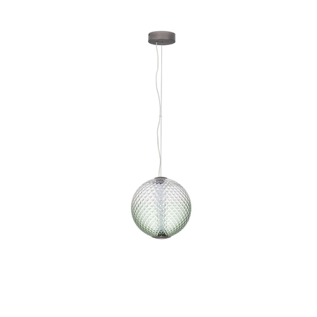 Lampa wisząca Luces Exclusivas CORVELA LE45175 szary i odcienie szarości, zielony