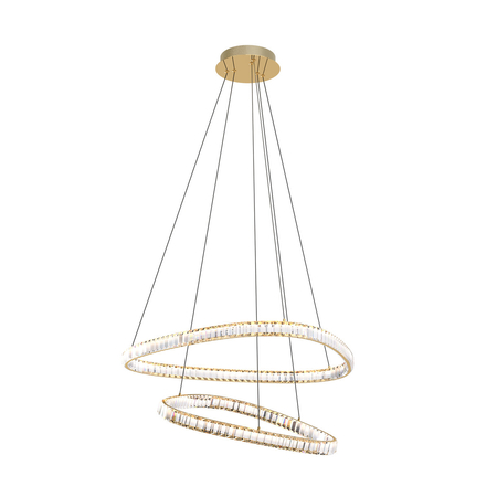 Lampa wisząca Zuma Line MD3169-2-3GT ATHESA LAMPA WISZĄCA ZŁOTA/GOLD