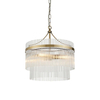 Endon Lighting Lampa wisząca 99167 mosiądz