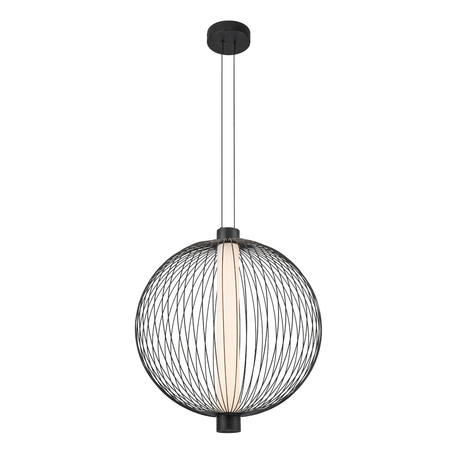 Milagro Lampa wisząca KYOTO 39W LED śr. 54cm ML0527 CZARNY