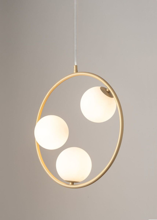 Sigma 33415 AQUA 3 lampa wisząca złoty beż