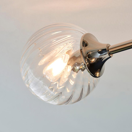 Lampa sufitowa Endon Lighting Allegra 104050 nikiel