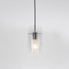 Lampa wisząca Savona 1xE27 transparentna LP-707/1P