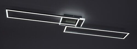 Lampa sufitowa Rabalux Benedick 71015 srebrny/ szczotkowane aluminium