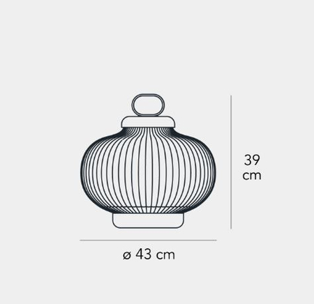 Lampa stołowa Fontana Arte F438705150NFWL Kanji