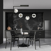 Lampa sufitowa SOMA 4 Emibig 1289/4 czarny
