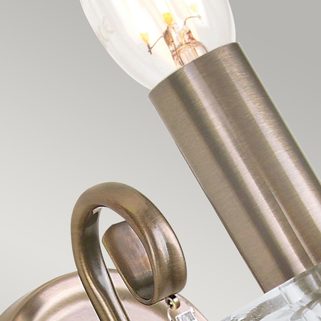 Kinkiet Elstead Lighting Aegean mosiądz AG1-AGED-BRASS