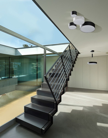 Plafon MONZA R 50 CCT + REMOTE CONTROL (BK) Azzardo AZ4767 czarny