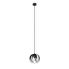 Sollux Lighting Lampa wisząca TULOS 1 czarna SL.1087
