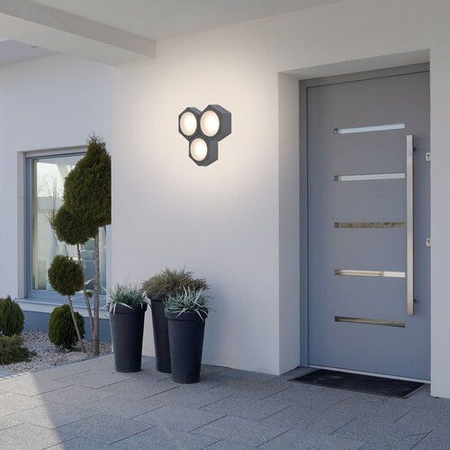 Kinkiet zewnętrzny Rabalux Avola 7964 antracyt