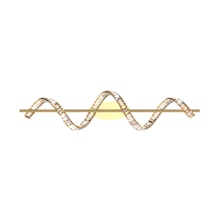 Lampa sufitowa Zuma Line MX3170-1-3GT ATHESA LAMPA SUFITOWA ZŁOTA/GOLD