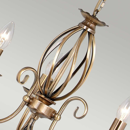 Żyrandol Elstead Lighting Artisan mosiądz ART3-AGD-BRASS