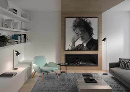 Lampa stołowa KAI biały E27