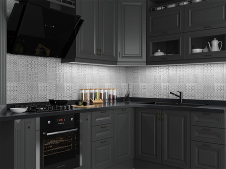 Profil LED Greenie P2-1C2 2m nawierzchniowy czarny lakierowany