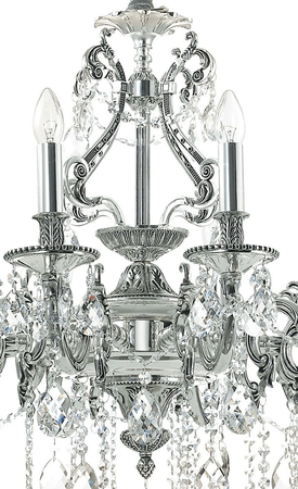 Żyrandol Ideal Lux 164953 Gioconda SP12 Argento
