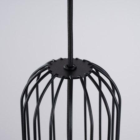 Sollux Lighting Lampa wisząca BRINA 1 czarna SL.1332