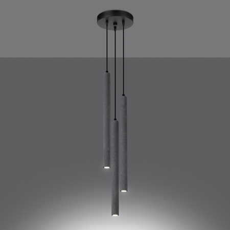 Sollux Lighting Lampa wisząca PASTELO 3P beżowa SL.1515