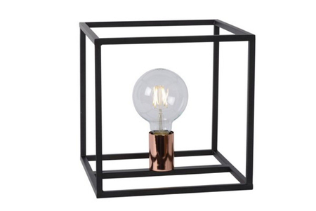 Lampa stołowa Lucide ARTHUR biały/miedziany 8524/01/30