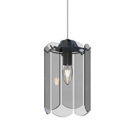 Lampa wisząca Zuma Line MD3523-1-EBCN NIRA LAMPA WISZĄCA CZARNA/BLACK