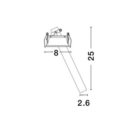 Oczko Luces Exclusivas NAVANZO LE65134 czarny