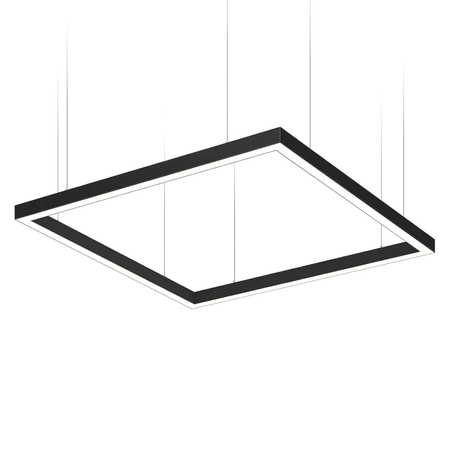 Lampa liniowa LED Abigali Square System double side kwadrat 120x120 NW