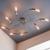 Lampa sufitowa Endon Lighting Hal 81610 miedziany