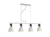 Lampa wisząca TESSIO 4 Azzardo AZ1282 white