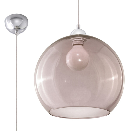 Sollux Lighting Lampa wisząca BALL grafit SL.0250