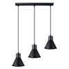 Sollux Lighting Lampa wisząca TAZILA 3 czarna [ES111] SL.0990