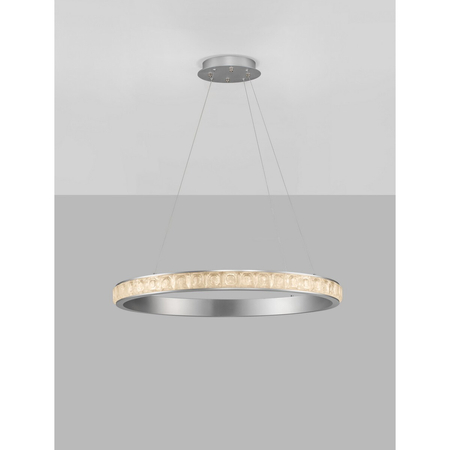 Lampa wisząca Luces Exclusivas MONTALO LE45403 srebrny i odcienie srebra