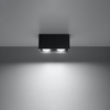 Sollux Lighting Plafon QUAD MAXI szary SL.0382