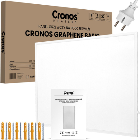 Panel grzewczy Cronos CGB-290TP GRAFEN Basic 290W