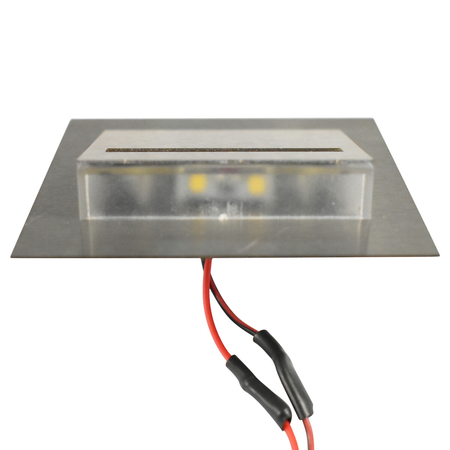 Eko-Light Oprawa schodowa FERO Barwa Ciepła 3000K EKS1121 SREBRNY