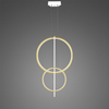 Lampa wisząca Linea No.5 60/40cm złoto-biała Dali3k