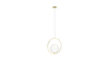 Lampa wisząca JUMBO 1 PENDANT Azzardo AZ4983 złoty