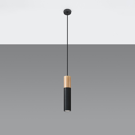 Sollux Lighting Lampa wisząca PASTELO 1 beton SL.1271