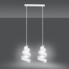 Lampa wisząca SAGA 2 WHITE Emibig 351/2 biały