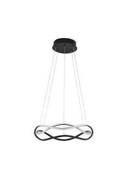 Lampa sufitowa Luces Exclusivas CHAPA - czarny LE43292