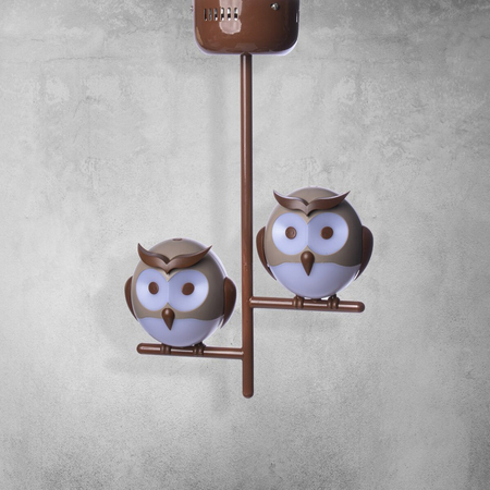 Milagro LAMPKA SUFITOWA OWL 2XG9 LED ML244